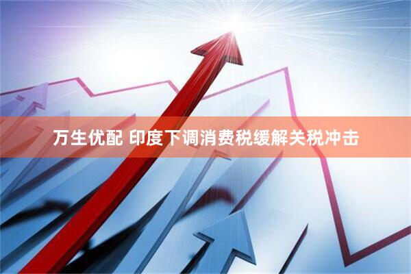 万生优配 印度下调消费税缓解关税冲击